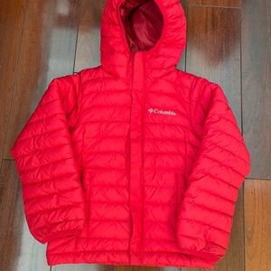 Columbia red jacket